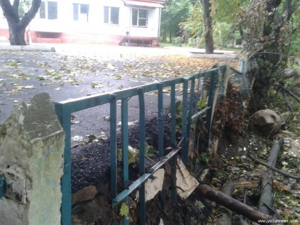 Двір після впорядкування